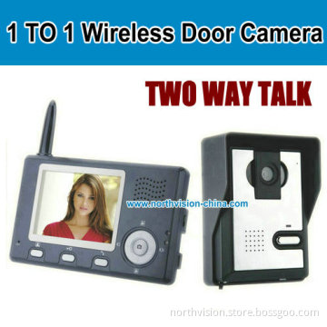 3.5 Inch Wireless Video Door Phone Video Intercom, Night Vision, Photo Recording (W001)